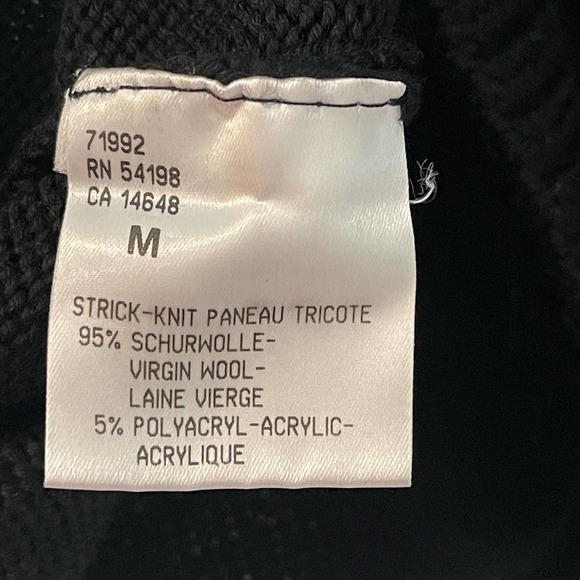 Bogner Quarter Zip Pullover Aztec Print Knit Tricote Sweater Men's Size Medium - Picture 9 of 11